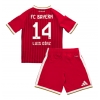 Camisa de time de futebol Bayern Munich Luis Diaz #14 Replicas 1º Equipamento Infantil 2026-27 Manga Curta (+ Calças curtas) Camisa de time de futebol Bayern Munich Luis Diaz #14 Replicas 1º Equipamento Infantil 2026-27 Manga Curta (+ Calças curtas)